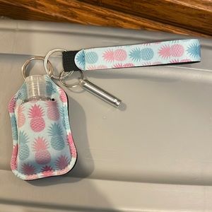 Hand Sanitizer Holder with Safety whistle
